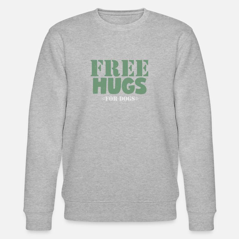 Hund - Stanley/Stella Unisex Bio-Sweatshirt CHANGER  - Grau meliert