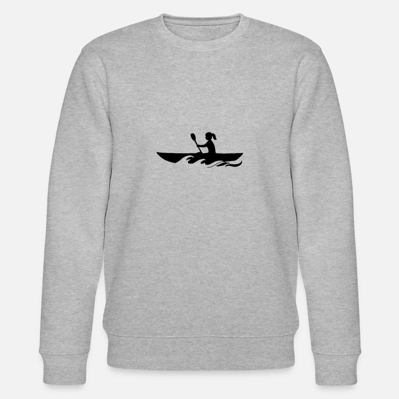 Kajak - Stanley/Stella Unisex Bio-Sweatshirt CHANGER  - Grau meliert