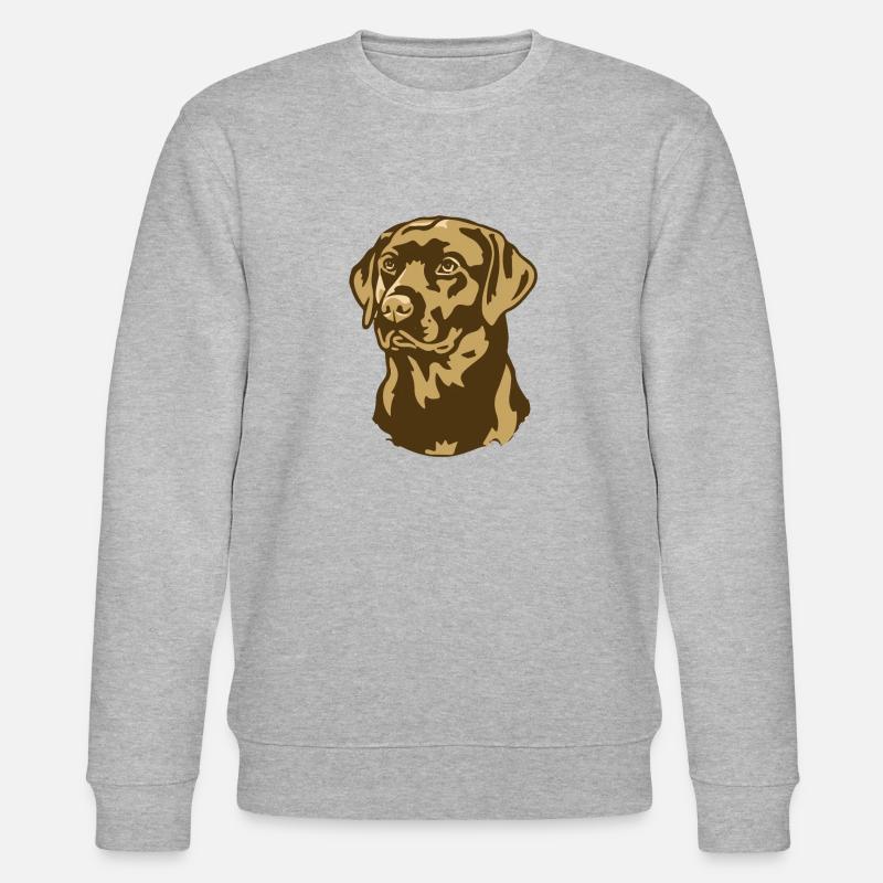 Evolution des Golden Retrievers - Sweat bio CHANGER Stanley/Stella Unisexe - gris chiné