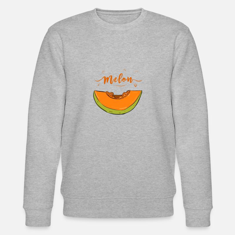 MELON - Stanley/Stella Unisex Bio-Sweatshirt CHANGER  - Grau meliert