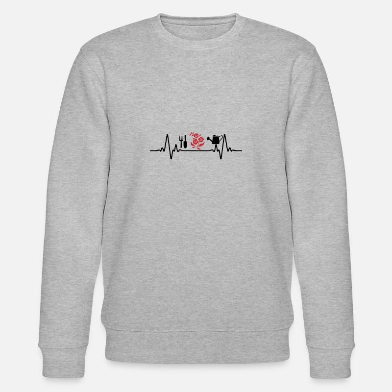 jardin - Sweat bio CHANGER Stanley/Stella Unisexe - gris chiné