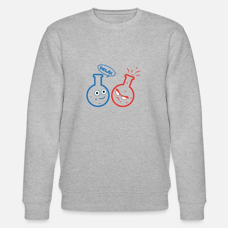 Chemie - Stanley/Stella Unisex Bio-Sweatshirt CHANGER  - Grau meliert