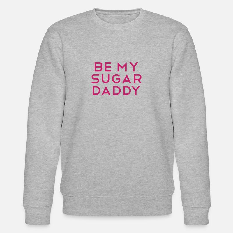 Sugar Daddy Lover rose - Sweat bio CHANGER Stanley/Stella Unisexe - gris chiné