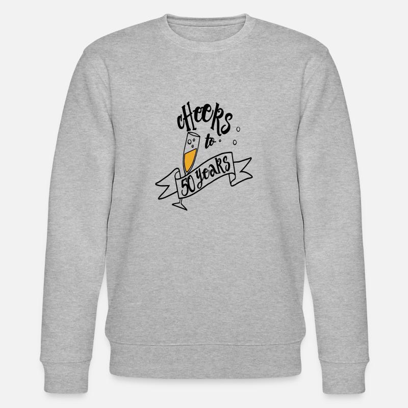 CHEEKS À 50 ANS - Sweat bio CHANGER Stanley/Stella Unisexe - gris chiné