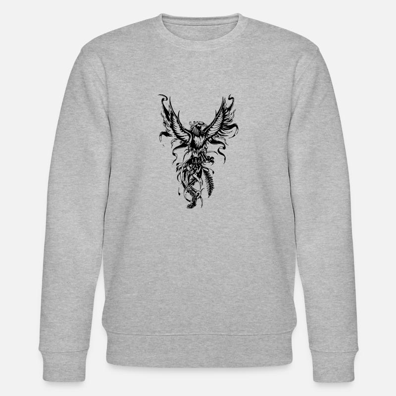Der Unsterbliche - Stanley/Stella Unisex Bio-Sweatshirt CHANGER  - Grau meliert