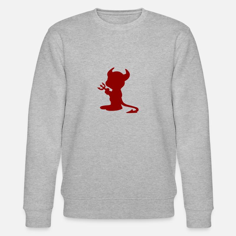 Teufel - Stanley/Stella Unisex Bio-Sweatshirt CHANGER  - Grau meliert