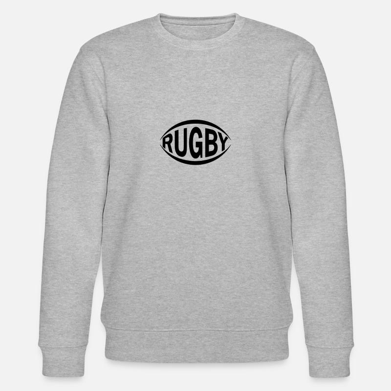 Rugby - Stanley/Stella Unisex Bio-Sweatshirt CHANGER  - Grau meliert