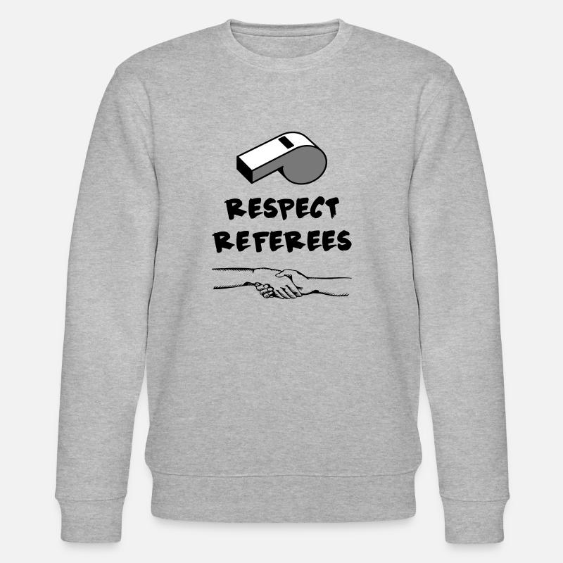 Respect Referees Respect Referees - Stanley/Stella CHANGER Unisex Organic Sweatshirt - heather grey