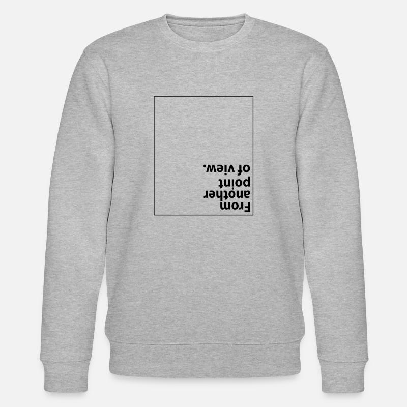 From another point of view - Stanley/Stella Unisex Bio-Sweatshirt CHANGER  - Grau meliert