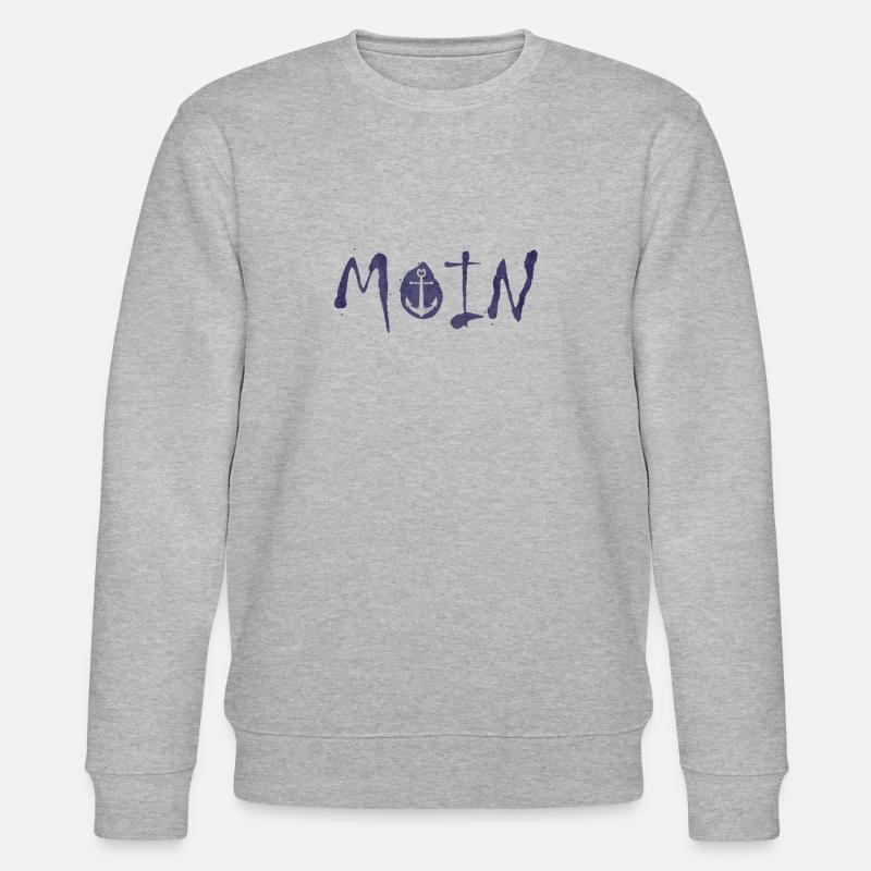 moin norden - Stanley/Stella Unisex Bio-Sweatshirt CHANGER  - Grau meliert