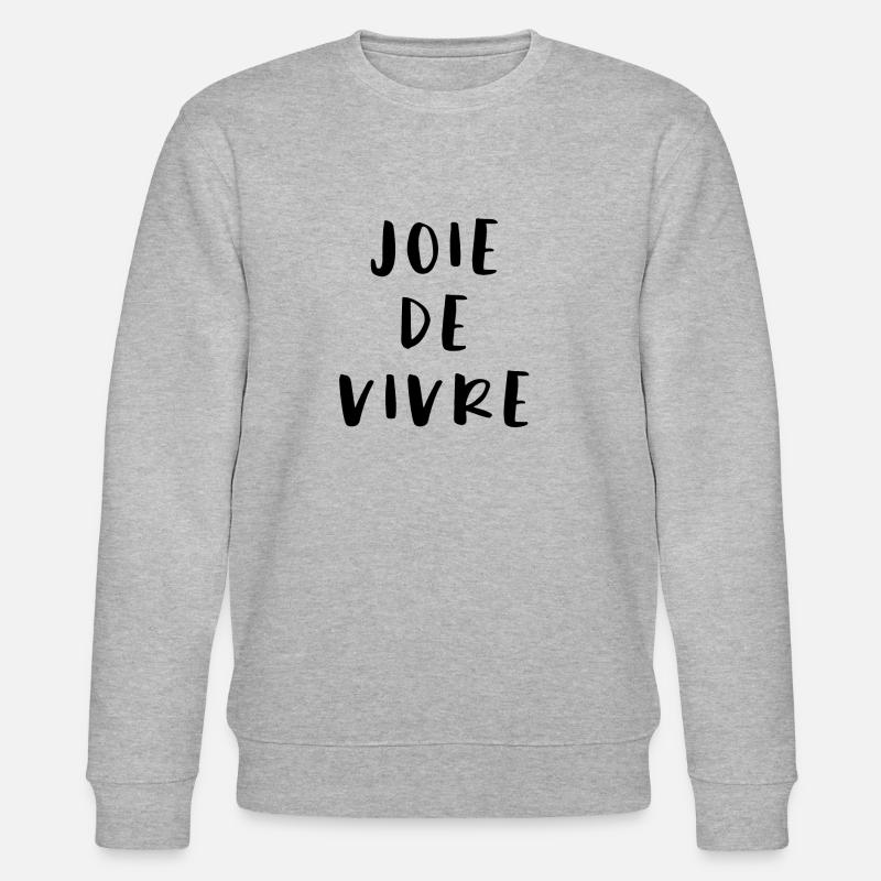 Joie de vivre - Sweat bio CHANGER Stanley/Stella Unisexe - gris chiné