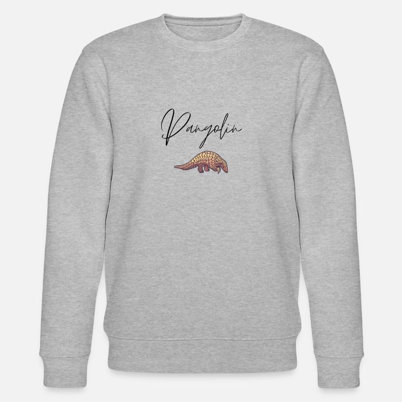 Pangolin - Stanley/Stella Unisex Bio-Sweatshirt CHANGER  - Grau meliert