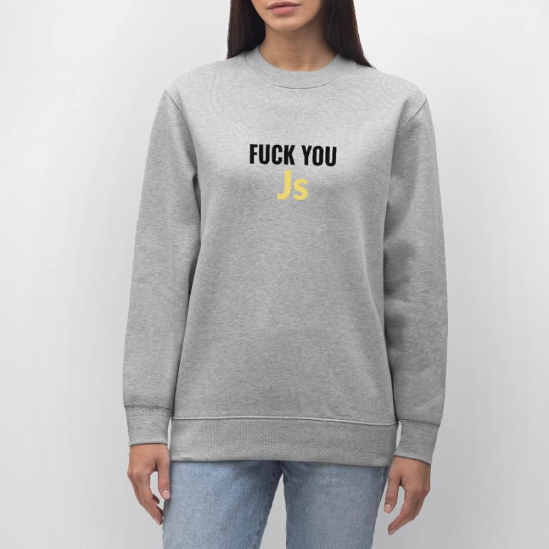 fick dich Js (Javascript) Stanley/Stella Unisex Bio-Sweatshirt CHANGER 