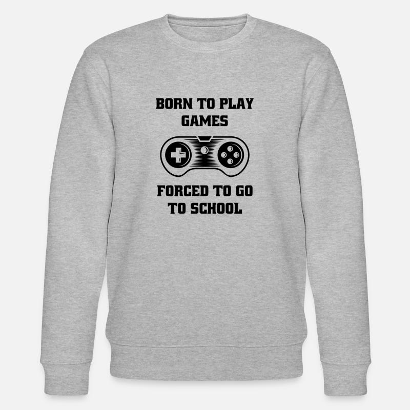 Gaming Console Controller Gaming Gamer - Stanley/Stella CHANGER Unisex Organic Sweatshirt - heather grey