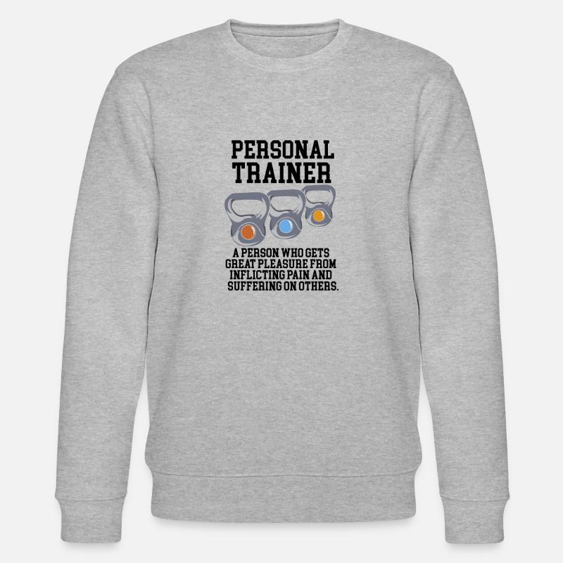 Personaltrainer Definition - Stanley/Stella Unisex Bio-Sweatshirt CHANGER  - Grau meliert