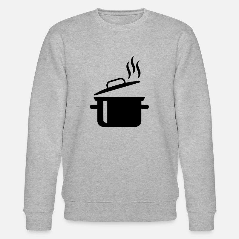 Kochtopf - Stanley/Stella Unisex Bio-Sweatshirt CHANGER  - Grau meliert
