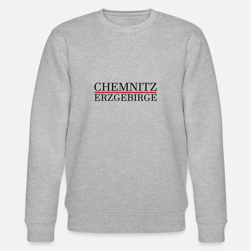 Chemnitz Erzgebirge - Stanley/Stella Unisex Bio-Sweatshirt CHANGER  - Grau meliert