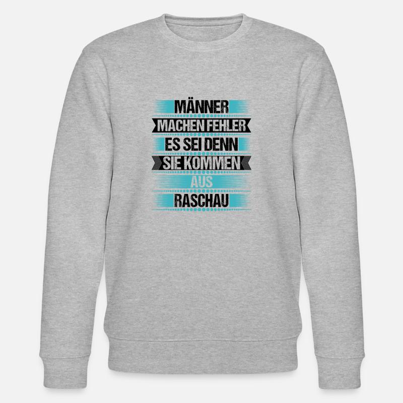Erzgebirge Raschau - Stanley/Stella Unisex Bio-Sweatshirt CHANGER - Grau meliert