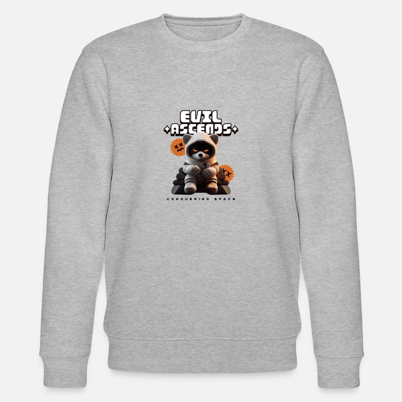 CONQUÉRIR L’ESPACE pour l’Enfer - Sweat bio CHANGER Stanley/Stella Unisexe - gris chiné