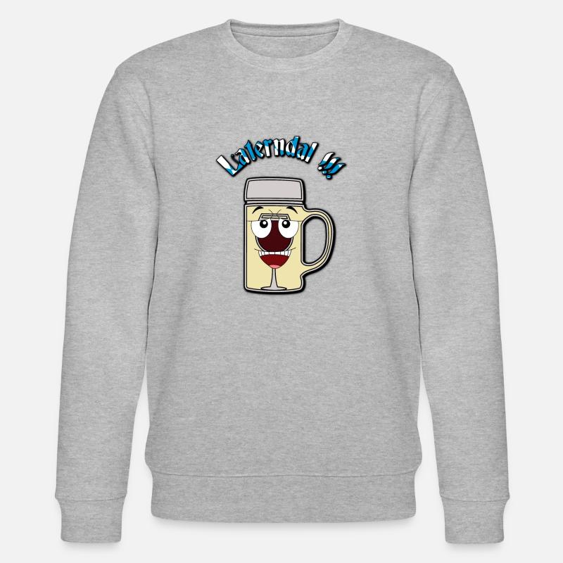 Laternenmaß / Laterne / Laterndal V2 - Stanley/Stella Unisex Bio-Sweatshirt CHANGER - Grau meliert
