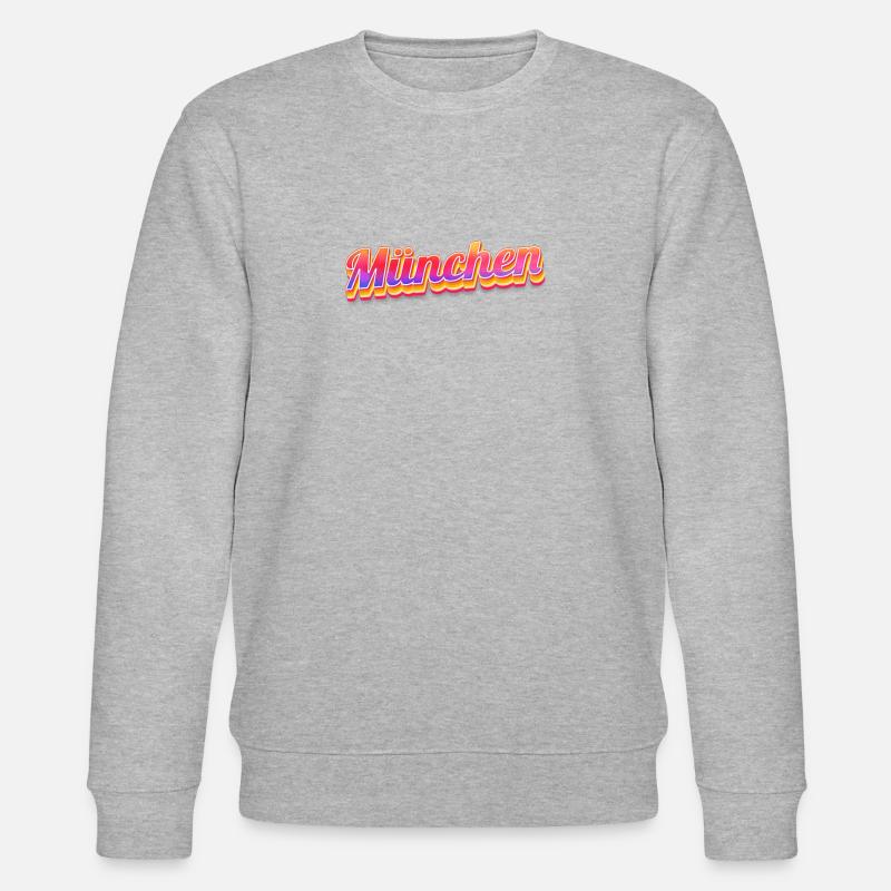 Munich Munich Munich - Stanley/Stella CHANGER Unisex Organic Sweatshirt - heather grey