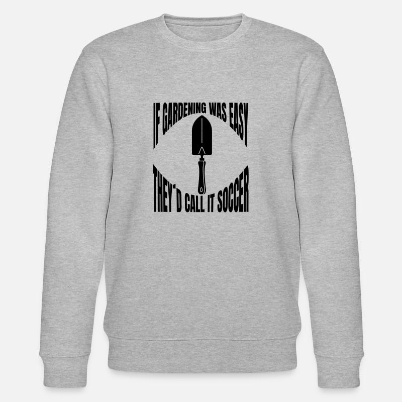 Gärtner Hobbygärtner Garten Geschenk Obstgarten - Stanley/Stella Unisex Bio-Sweatshirt CHANGER  - Grau meliert