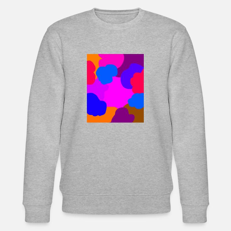 Wolken - Stanley/Stella Unisex Bio-Sweatshirt CHANGER  - Grau meliert