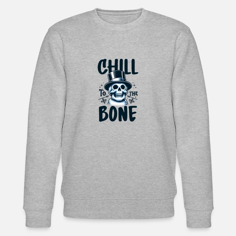 Frissonner jusqu’aux os - Sweat bio CHANGER Stanley/Stella Unisexe - gris chiné