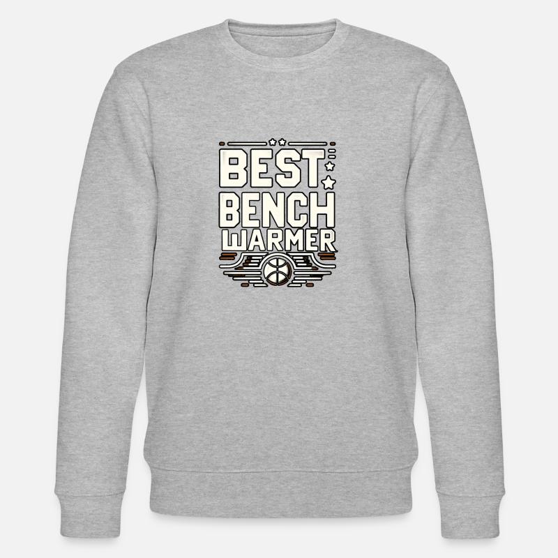 Best Benchwarmer 5 - Stanley/Stella Unisex Bio-Sweatshirt CHANGER  - Grau meliert