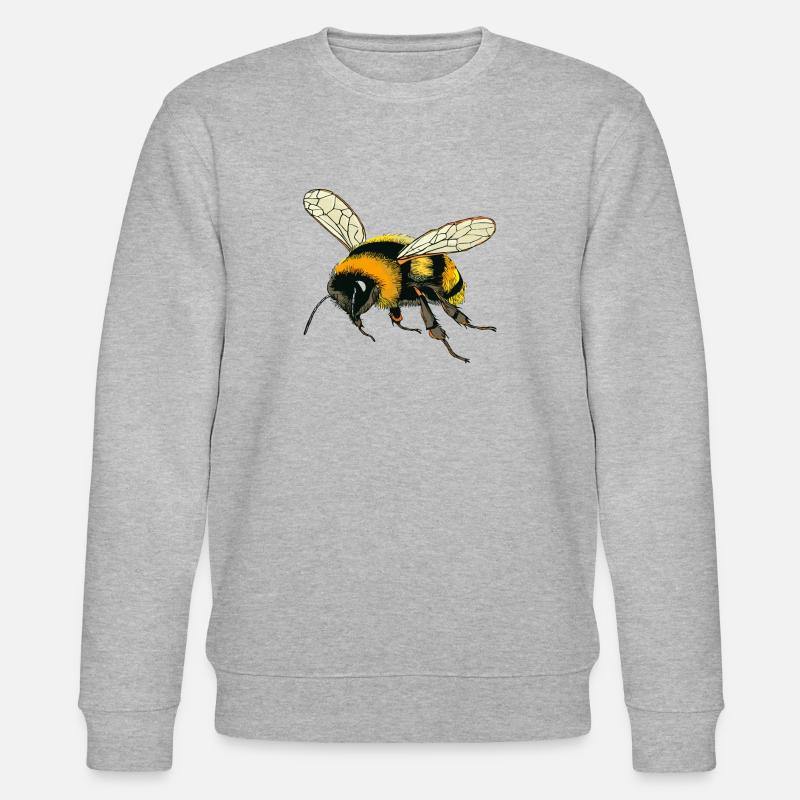 HUMMELN - Stanley/Stella Unisex Bio-Sweatshirt CHANGER  - Grau meliert