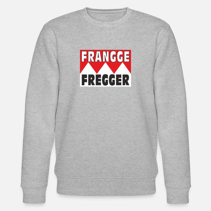 FRANGGE FREGGER - Stanley/Stella Unisex Bio-Sweatshirt CHANGER  - Grau meliert