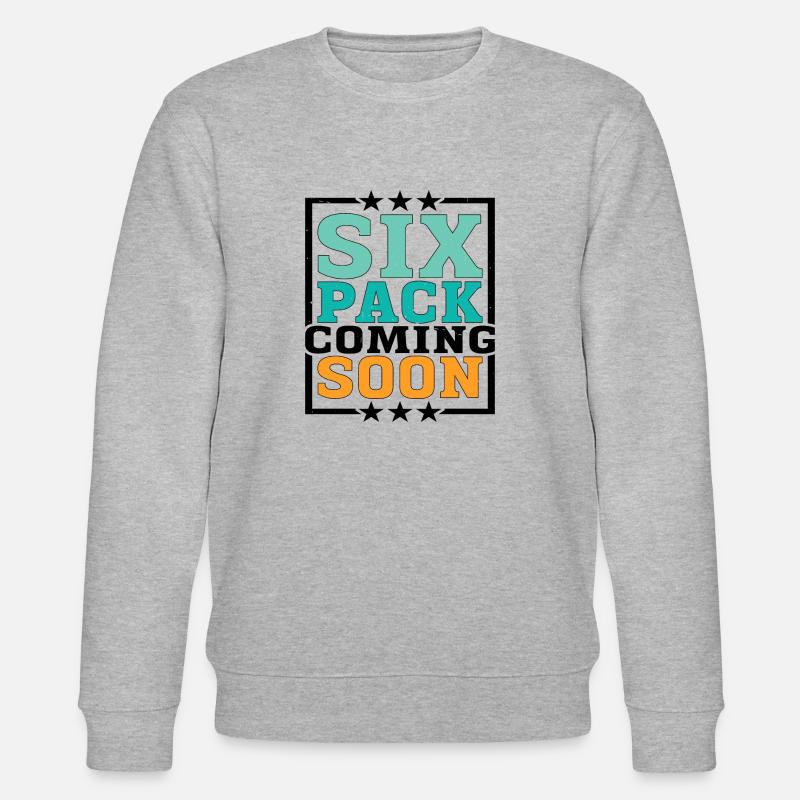 Six Pack Coming Soon 50 - Stanley/Stella Unisex Bio-Sweatshirt CHANGER  - Grau meliert