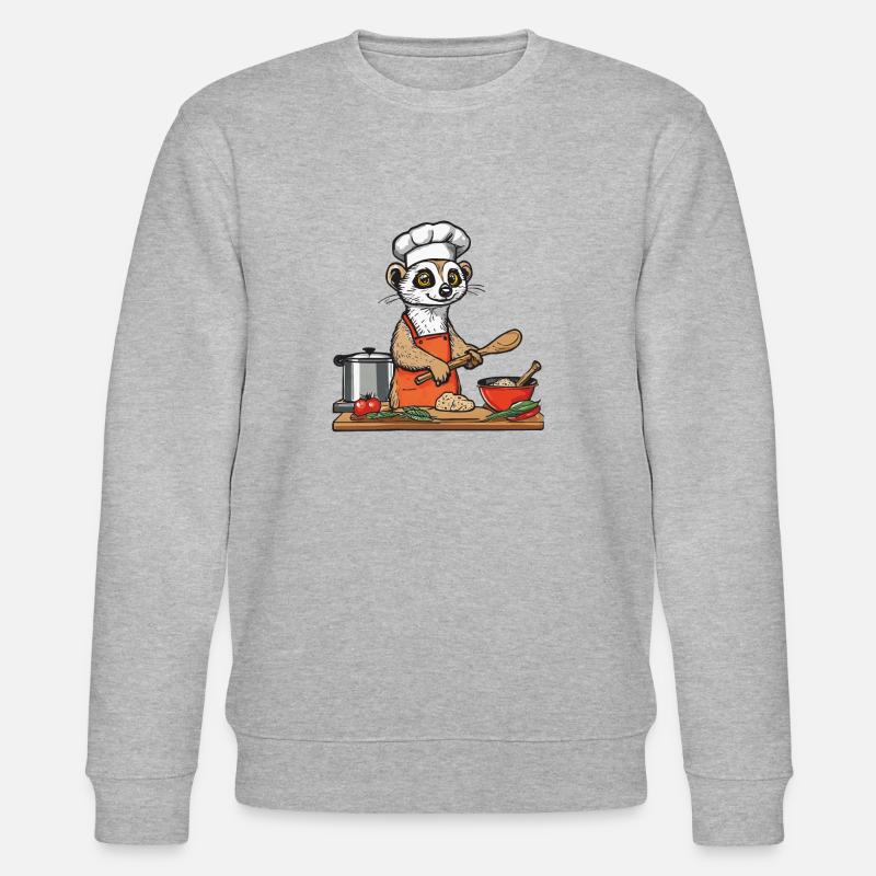 HERDMÄNNCHEN - Stanley/Stella CHANGER Unisex Organic Sweatshirt - heather grey