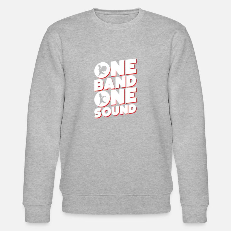 Eine Band Ein Sound - Stanley/Stella Unisex Bio-Sweatshirt CHANGER  - Grau meliert