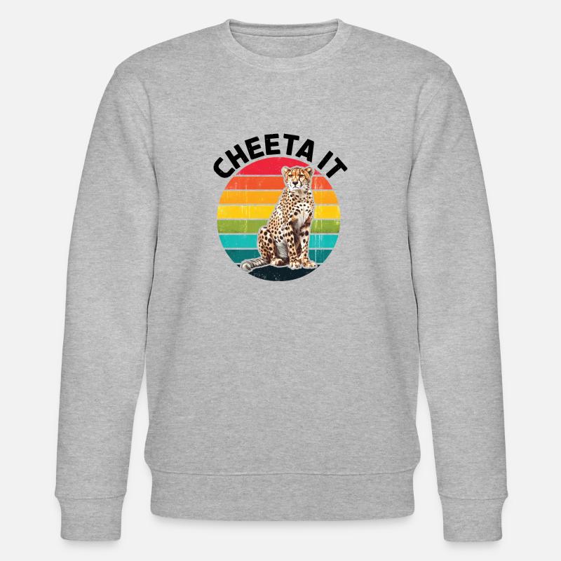 Cheeta It - Stanley/Stella CHANGER Unisex Organic Sweatshirt - heather grey