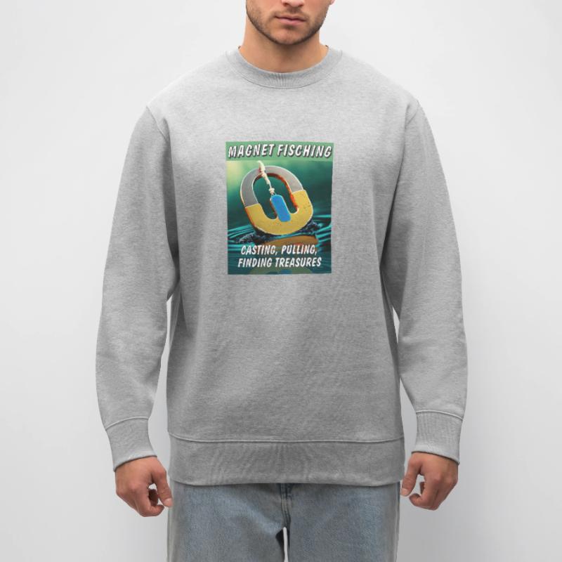 MAGNETFISCHING CASTING PULLING FINDING Stanley/Stella Unisex Bio-Sweatshirt CHANGER 