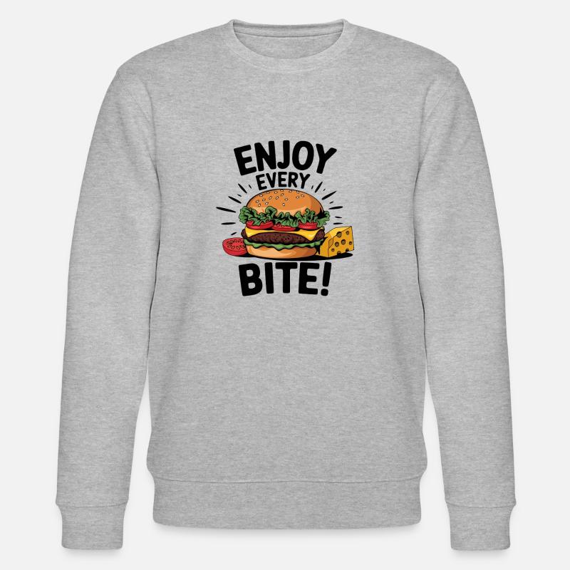 HAMBURGER - Stanley/Stella Unisex Bio-Sweatshirt CHANGER  - Grau meliert