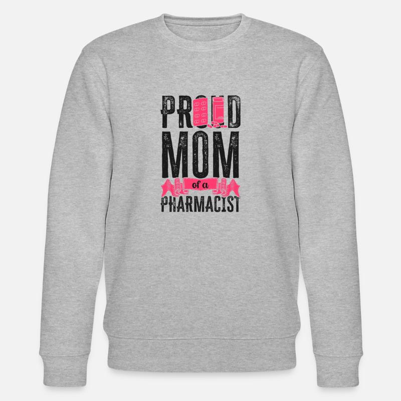 Pharmacy Tech Technician - Stanley/Stella CHANGER Unisex Organic Sweatshirt - heather grey