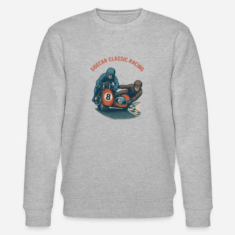 Sidecar Classic Racing - Sweat bio CHANGER Stanley/Stella Unisexe - gris chiné