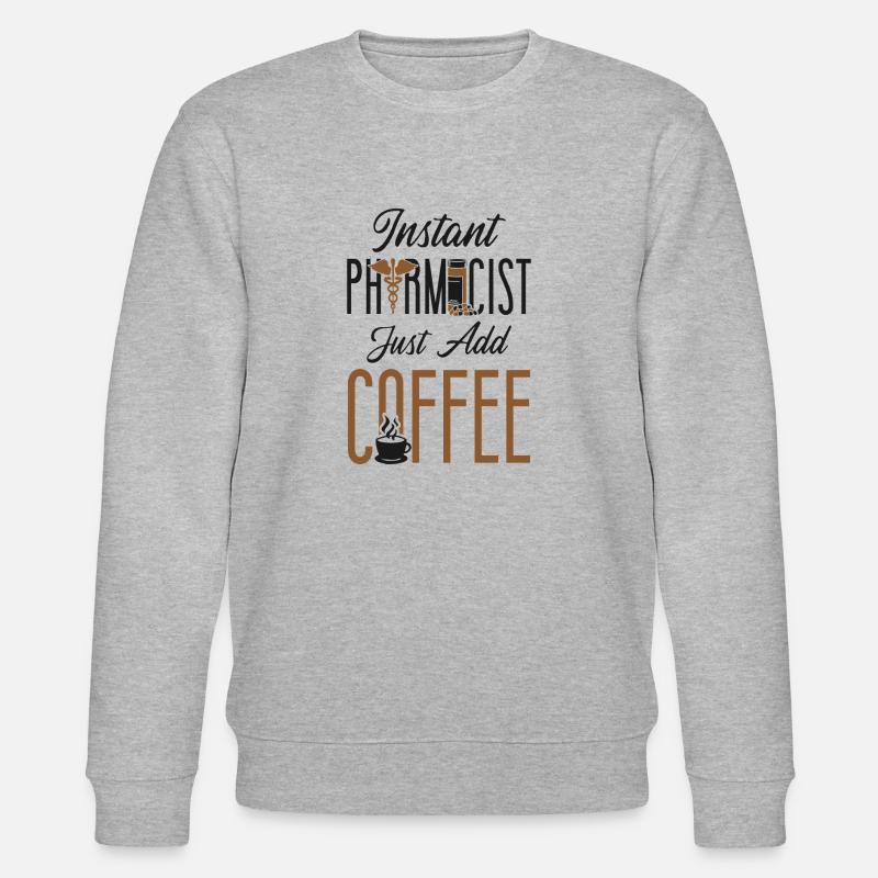 Pharmacy Tech Technician - Stanley/Stella Unisex Bio-Sweatshirt CHANGER  - Grau meliert