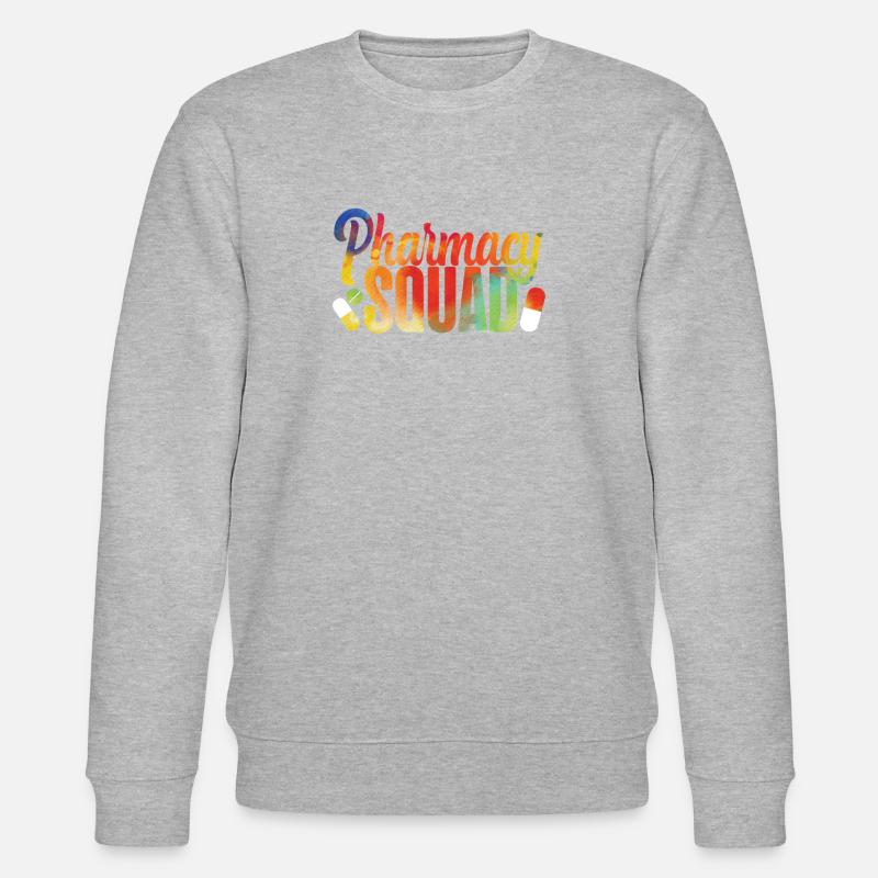 Pharmacy Tech Technician - Stanley/Stella CHANGER Unisex Organic Sweatshirt - heather grey