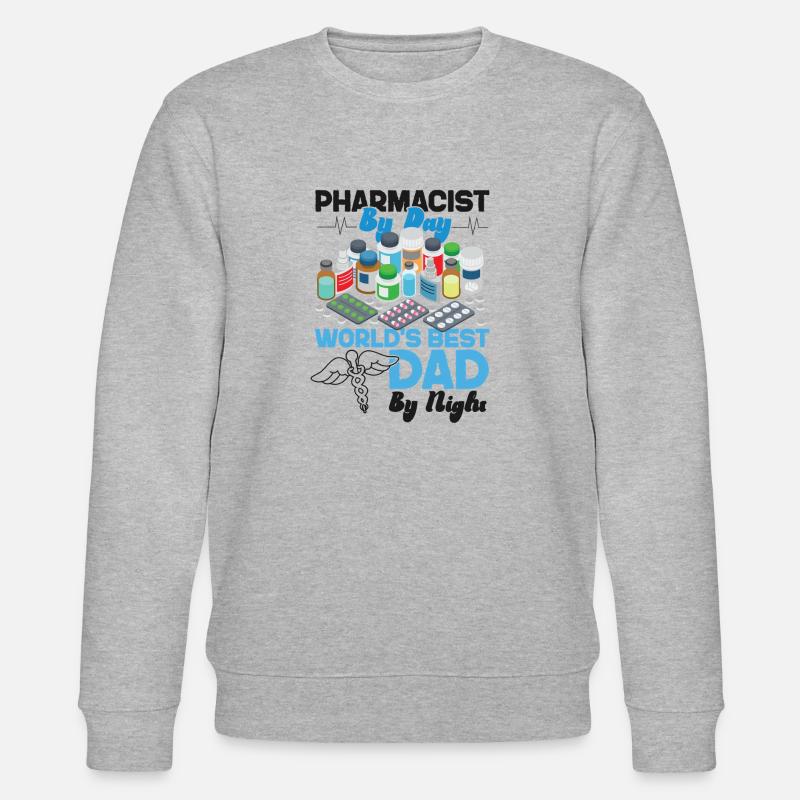 Technicien en pharmacie - Sweat bio CHANGER Stanley/Stella Unisexe - gris chiné