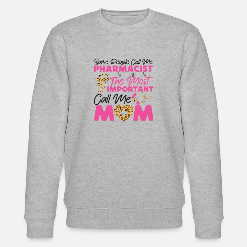 Pharmacy Tech Technician - Stanley/Stella CHANGER Unisex Organic Sweatshirt - heather grey