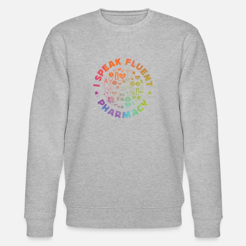 Pharmacy Tech Technician - Stanley/Stella Unisex Bio-Sweatshirt CHANGER  - Grau meliert