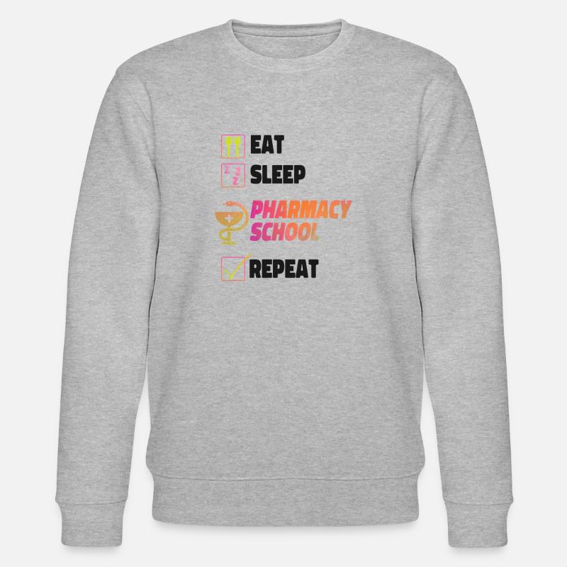 Pharmacy Tech Technician - Stanley/Stella CHANGER Unisex Organic Sweatshirt - heather grey