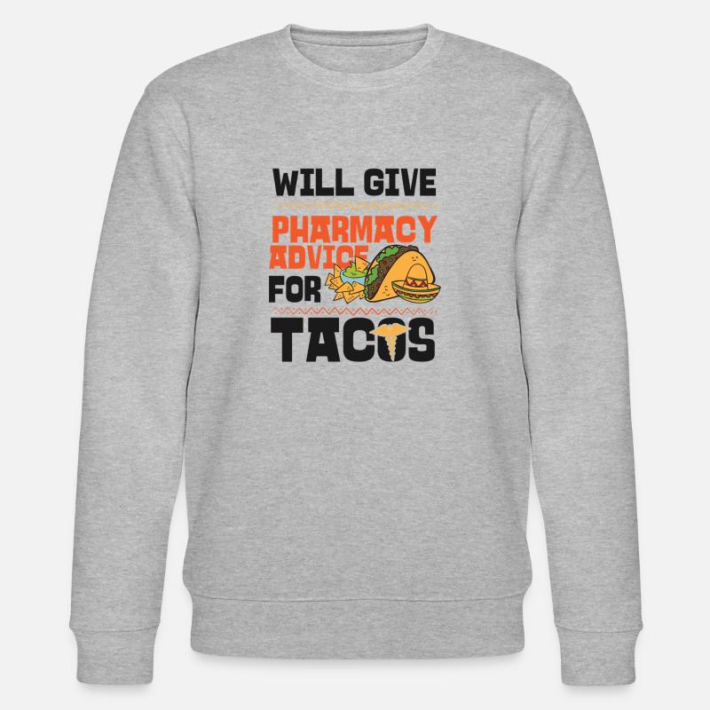 Pharmacy Tech Technician - Stanley/Stella CHANGER Unisex Organic Sweatshirt - heather grey