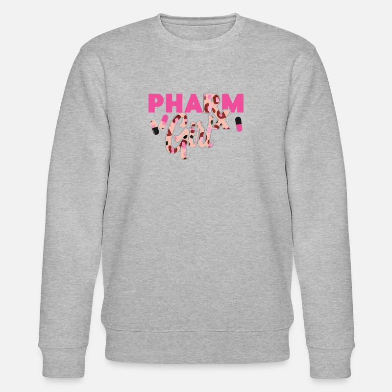 Pharmacy Tech Technician - Stanley/Stella CHANGER Unisex Organic Sweatshirt - heather grey