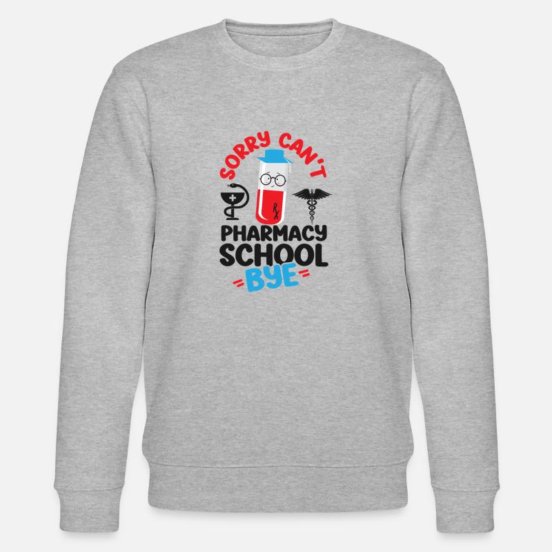 Pharmacy Tech Technician - Stanley/Stella Unisex Bio-Sweatshirt CHANGER  - Grau meliert