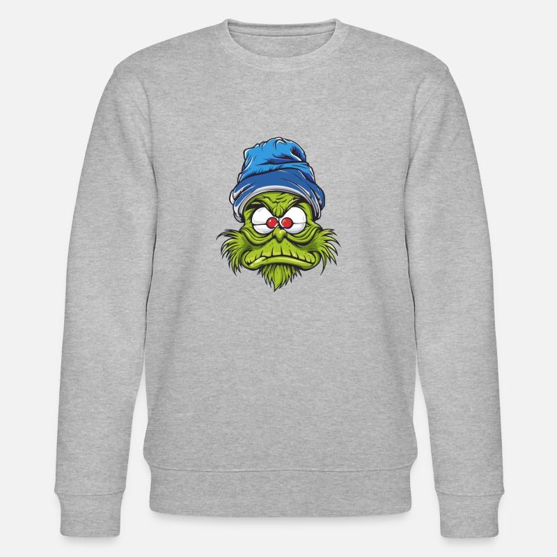 Gnom - Stanley/Stella Unisex Bio-Sweatshirt CHANGER  - Grau meliert