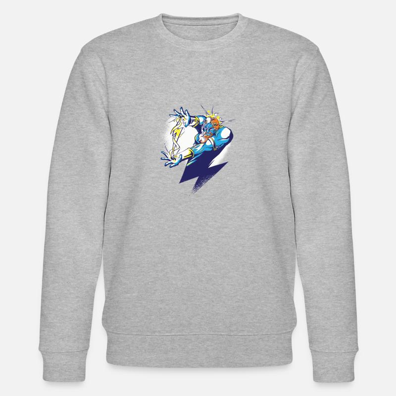 Divinité Zeus - Sweat bio CHANGER Stanley/Stella Unisexe - gris chiné